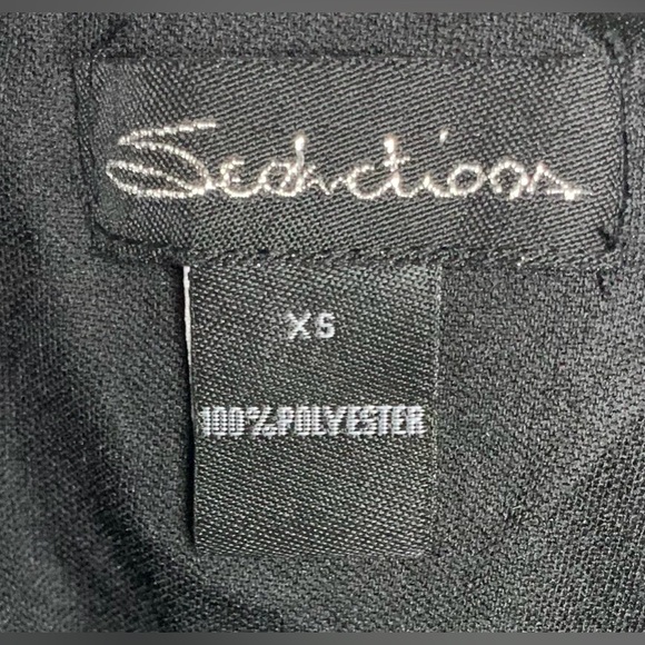 Seduction - Black Sleeveless Midi Dress With Skull Print And Open Back - XS - Picture 8 of 8